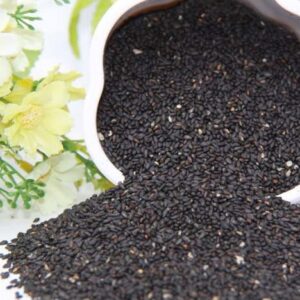 Graines de sésame noir