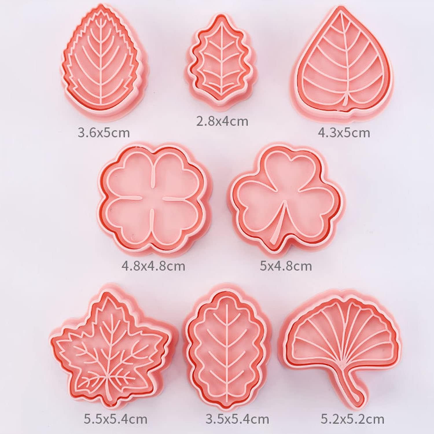 SET. 8 Emporte-pièces feuilles - Image 3