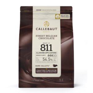 CALLEBAUT CHOCOLAT COUVERTURE NOIRE 811- 54.5%