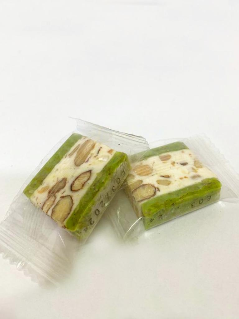 Nougat aux amandes Pistache