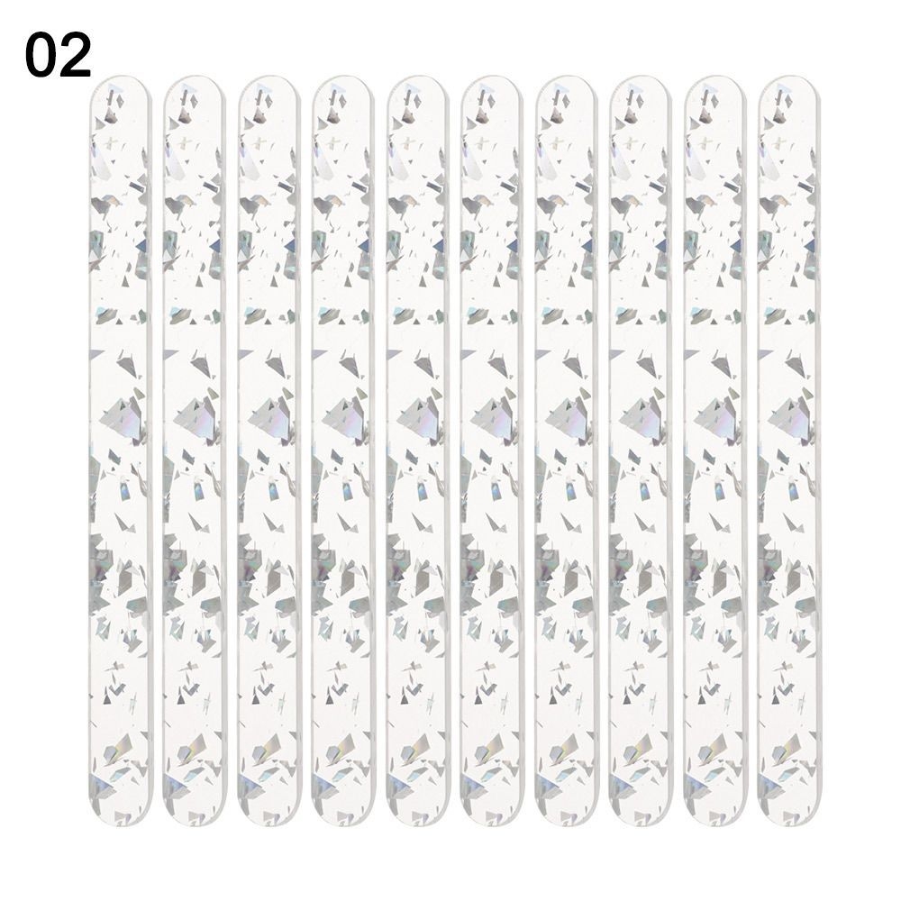 10 bâtonnets de glace en acrylique à paillettes réutilisables 11.5 CM - Image 16