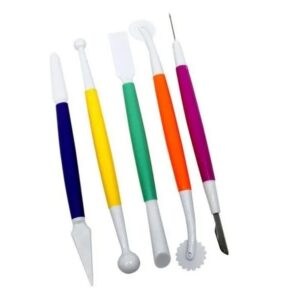 SET. 5 Outils de Modelage pour Pâte a Sucre