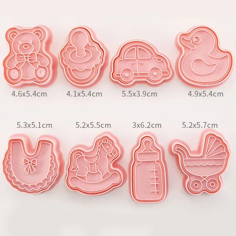 SET. 8 Emporte-pièces Bapteme - Image 3