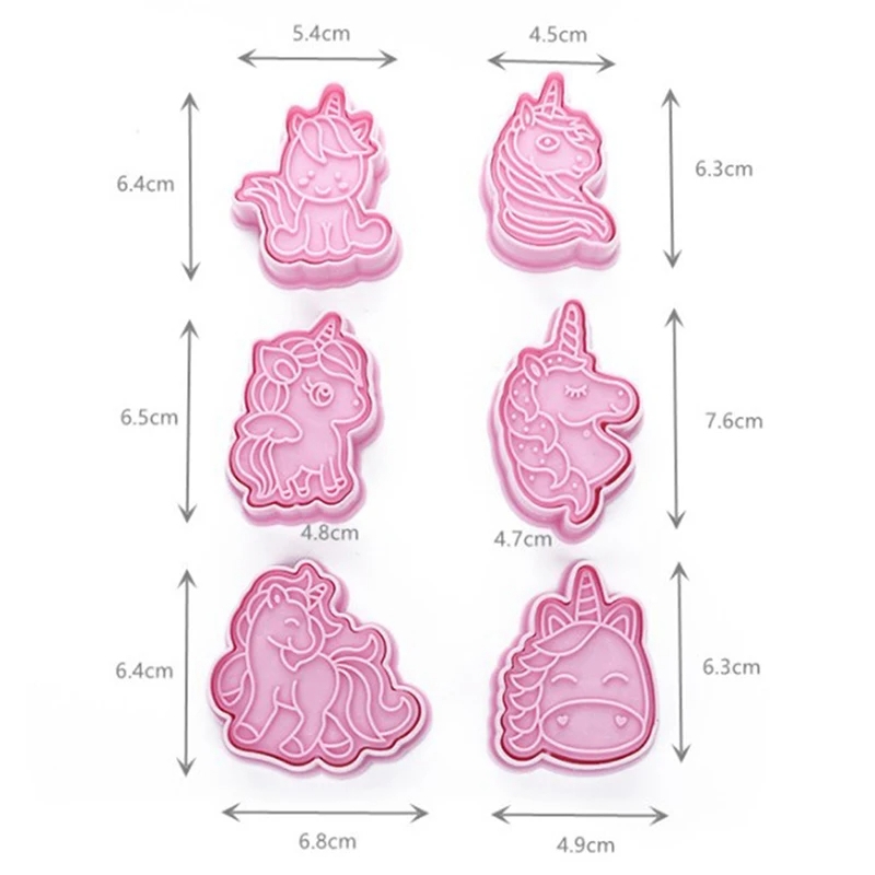 SET. 6 Emporte-Pieces Licorne - Image 5