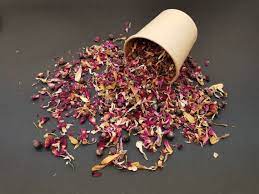 Mélange de bleuet séchés comestibles » cornflower red petals » - Image 4