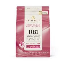 Callebaut RUBY CHOCOLAT DE COUVERTURE 2.5 KG