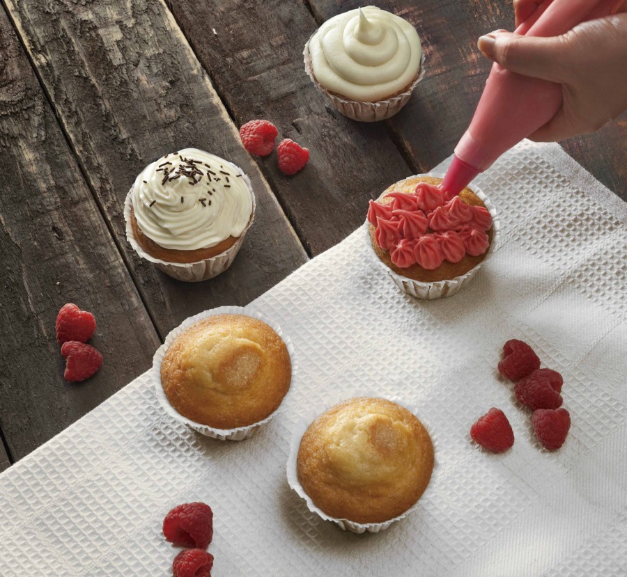 POCHE À DECORER SILICONE 30CM+5 DOUILLES - Image 2