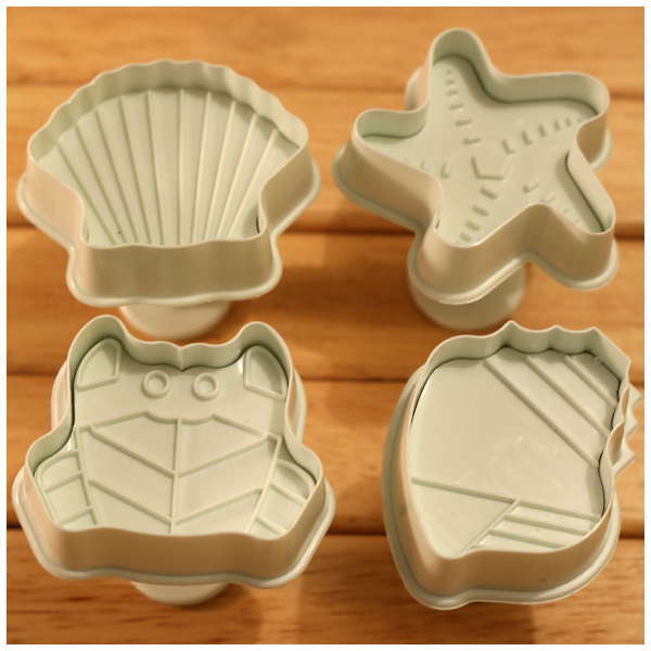 SET. 4 Emporte-pièces Coquillage - Image 3