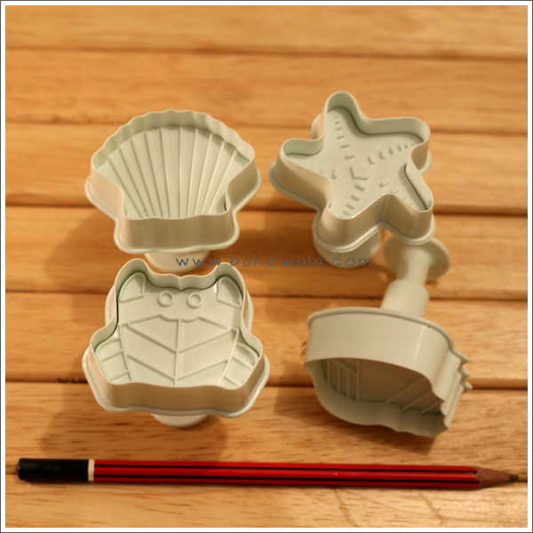 SET. 4 Emporte-pièces Coquillage - Image 4